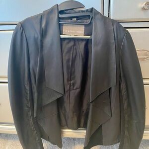 Bod & Christensen Black Leather Jacket